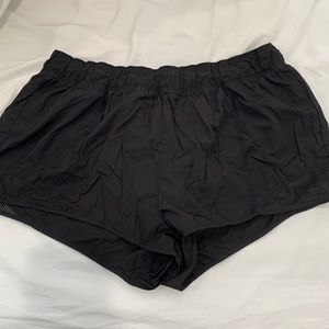 Aerie Offline Black Running Shorts